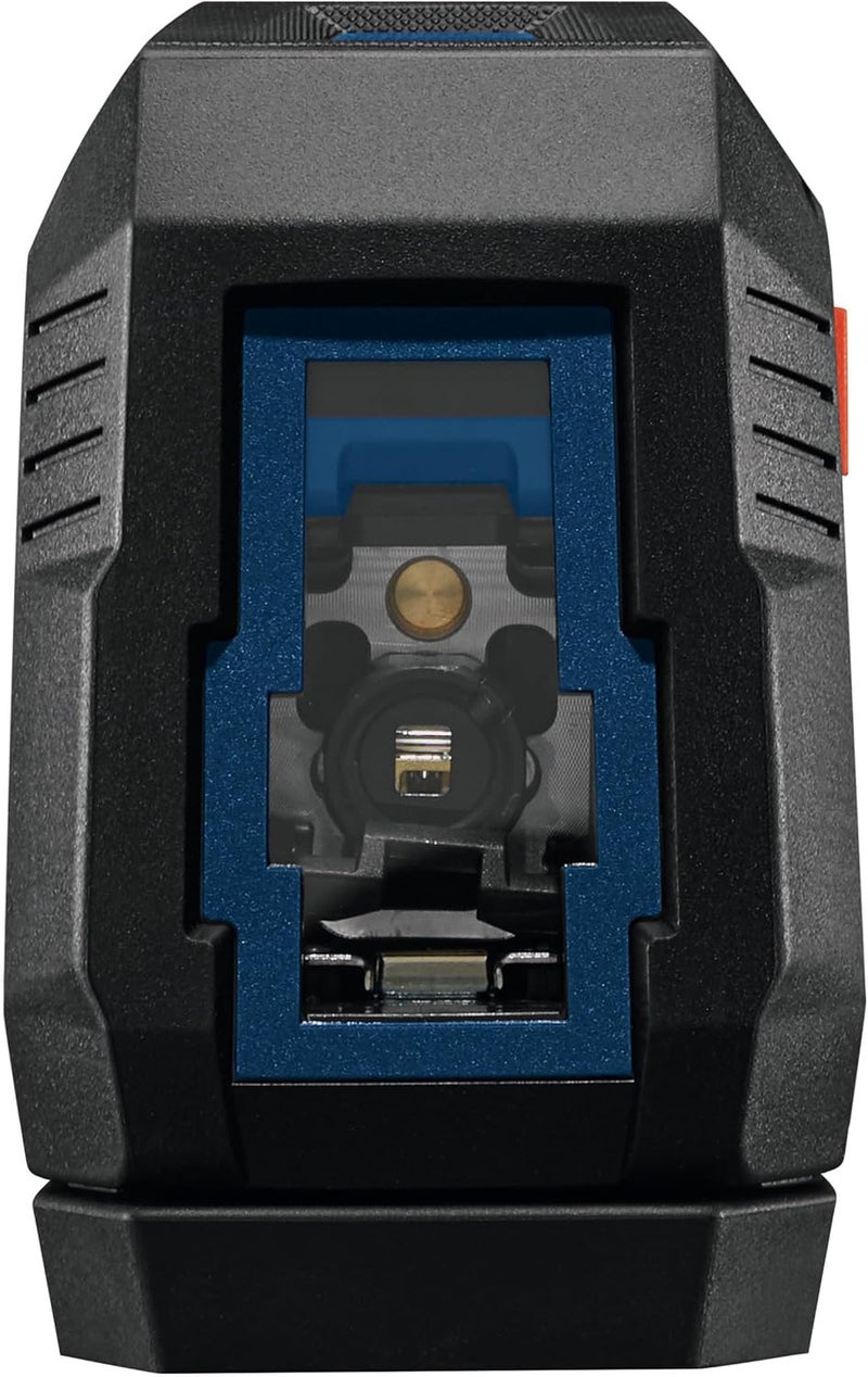 BOSCH GLL50-20 ليزر متقاطع ذاتي التسوية بطول 50 قدم، يشمل قاعدة مغناطيسية مدمجة و 2 بطارية AA - Image 3